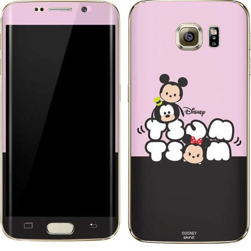 Disney Tsum Tsum Goofy Mickey and Minnie Galaxy S7 Edge Skin