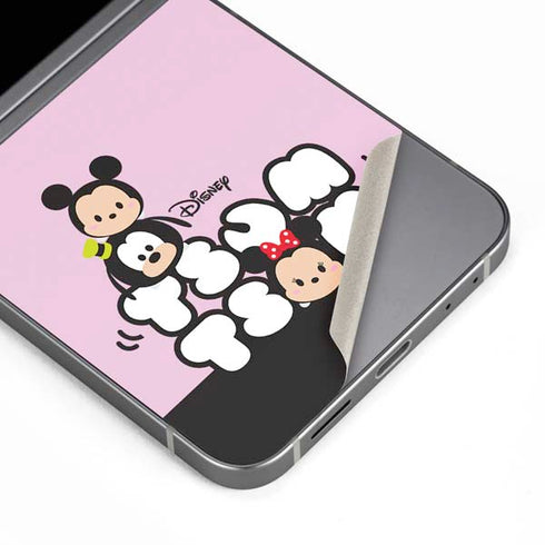 Disney Tsum Tsum Goofy Mickey and Minnie Galaxy Z Flip6 Skin