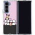Disney Tsum Tsum Goofy Mickey and Minnie Galaxy Z Fold5 5G Clear Case