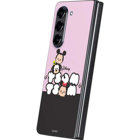 Disney Tsum Tsum Goofy Mickey and Minnie Galaxy Z Fold5 5G Skin