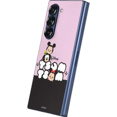 Disney Tsum Tsum Goofy Mickey and Minnie Galaxy Z Fold6 Skin