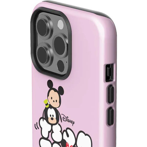 Disney Tsum Tsum Goofy Mickey and Minnie iPhone 15 Pro Impact Case