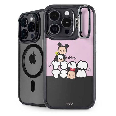 Disney Tsum Tsum Goofy Mickey and Minnie iPhone 15 Pro Max Kickstand Case