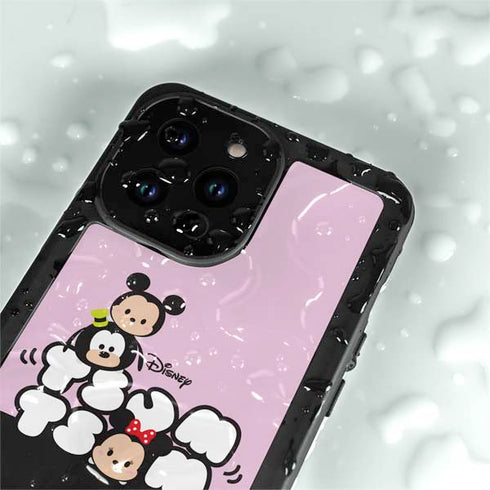 Disney Tsum Tsum Goofy Mickey and Minnie iPhone 15 Pro Waterproof Case