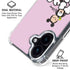 Disney Tsum Tsum Goofy Mickey and Minnie iPhone 16 Clear Case