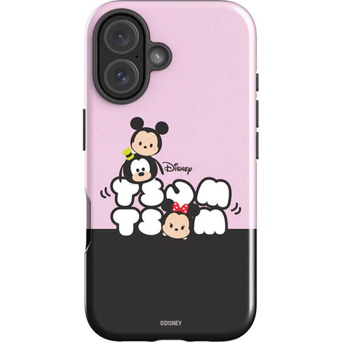 Disney Tsum Tsum Goofy Mickey and Minnie iPhone 16 Impact Case