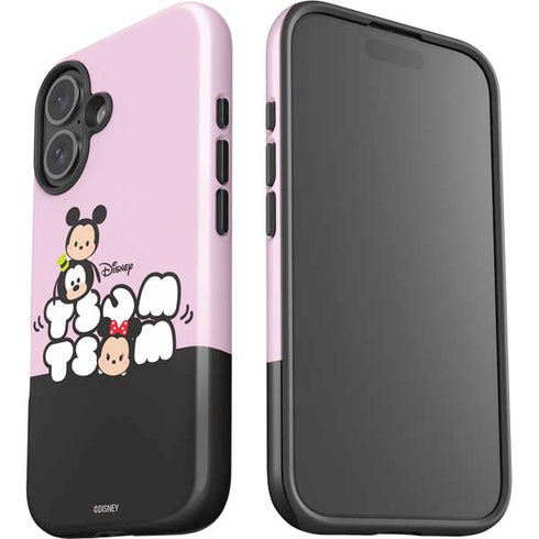 Disney Tsum Tsum Goofy Mickey and Minnie iPhone 16 Plus Impact Case