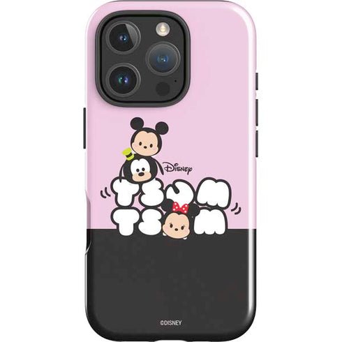 Disney Tsum Tsum Goofy Mickey and Minnie iPhone 16 Pro Impact Case
