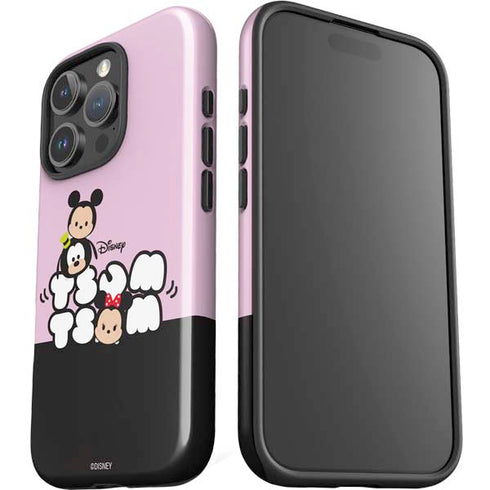 Disney Tsum Tsum Goofy Mickey and Minnie iPhone 16 Pro Max Impact Case