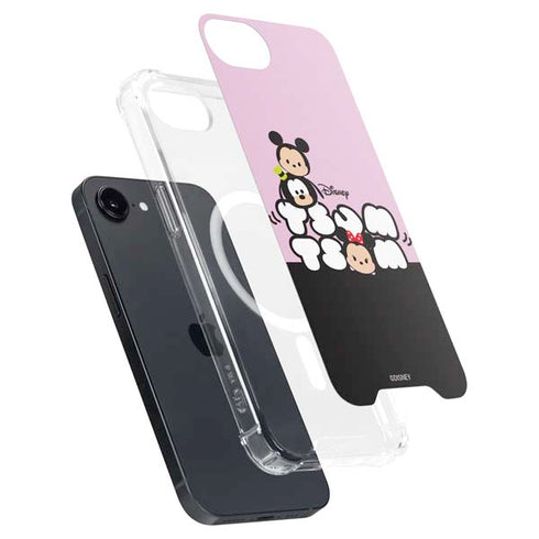 Disney Tsum Tsum Goofy Mickey and Minnie iPhone 16e MagSafe Case