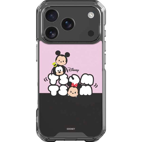 Disney Tsum Tsum Goofy Mickey and Minnie iPhone 18 Pro Clear Case
