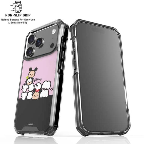 Disney Tsum Tsum Goofy Mickey and Minnie iPhone 18 Pro Clear Case