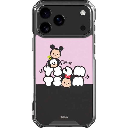 Disney Tsum Tsum Goofy Mickey and Minnie iPhone 18 Pro Max Clear Case