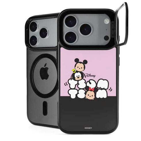 Disney Tsum Tsum Goofy Mickey and Minnie iPhone 18 Pro Max Kickstand Case