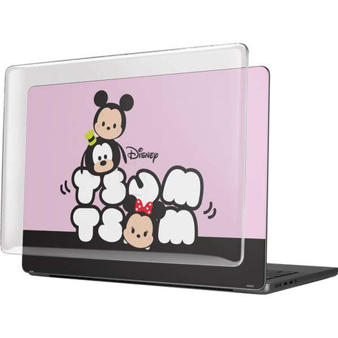 Disney Tsum Tsum Goofy Mickey and Minnie MacBook Pro 14in (2021-24) Case plus Skin