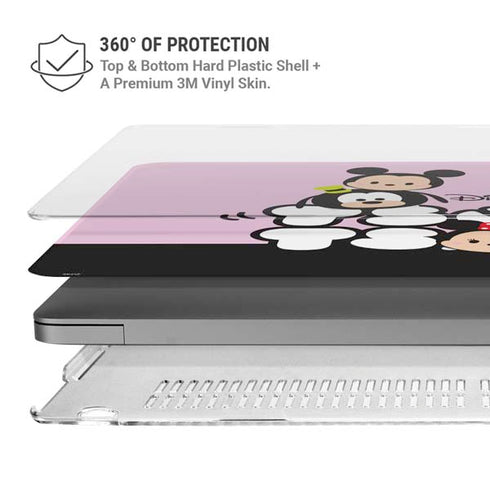 Disney Tsum Tsum Goofy Mickey and Minnie MacBook Cases