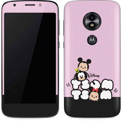 Disney Tsum Tsum Goofy Mickey and Minnie Moto E5 Play Skin