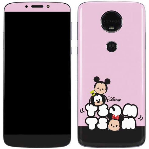 Disney Tsum Tsum Goofy Mickey and Minnie Moto E5 Plus Skin
