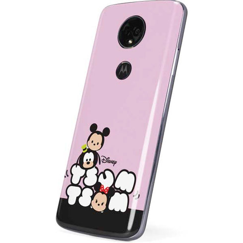 Disney Tsum Tsum Goofy Mickey and Minnie Moto E5 Plus Skin