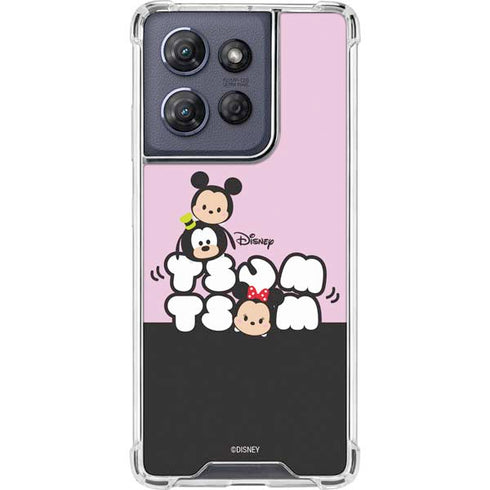 Disney Tsum Tsum Goofy Mickey and Minnie Moto G Stylus 5G (2025) Clear Case