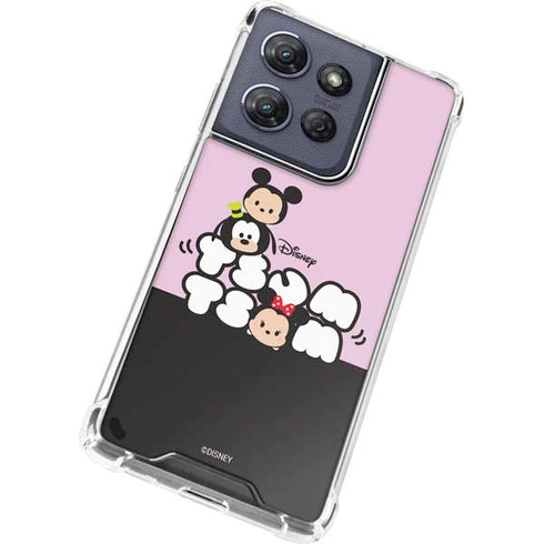 Disney Tsum Tsum Goofy Mickey and Minnie Moto G Stylus 5G (2025) Clear Case