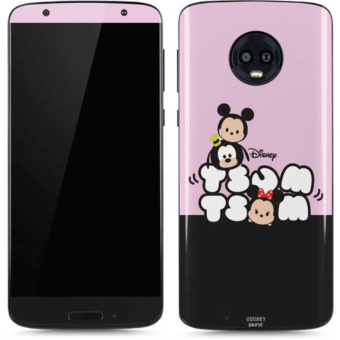 Disney Tsum Tsum Goofy Mickey and Minnie Moto G6 Skin