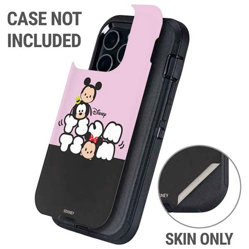 Disney Tsum Tsum Goofy Mickey and Minnie Otterbox Defender iPhone Skin
