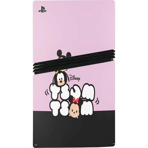 Disney Tsum Tsum Goofy Mickey and Minnie PS5 Pro Bundle Skin