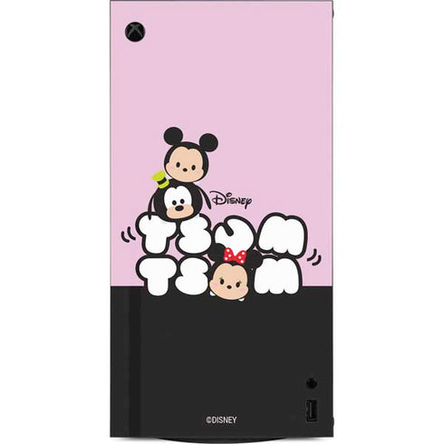 Disney Tsum Tsum Goofy Mickey and Minnie XBox Series X Digital Edition Console Skin