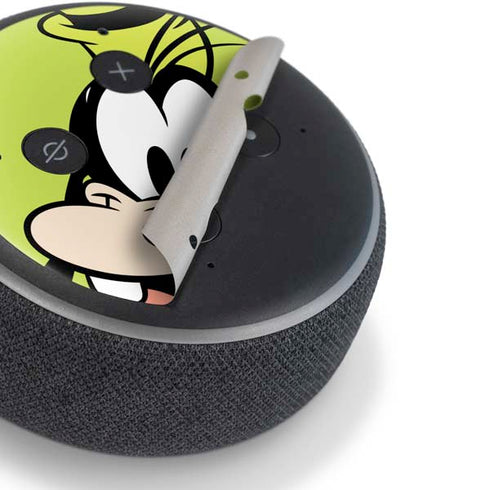 Disney Friends Goofy Up Close Amazon Echo Dot Skin