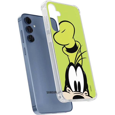 Disney Friends Goofy Up Close Galaxy A55 5G Clear Case