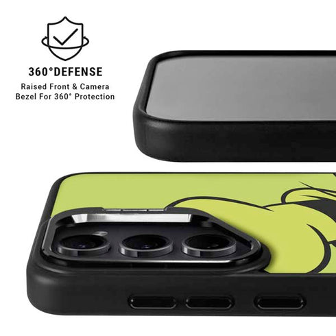 Disney Friends Goofy Up Close Galaxy S25 FE Kickstand Case