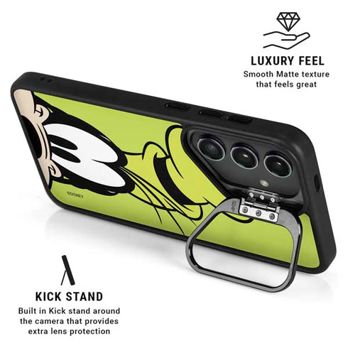 Disney Friends Goofy Up Close Galaxy S26 Plus Kickstand Case