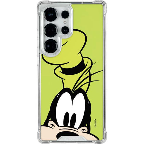 Disney Friends Goofy Up Close Galaxy S26 Ultra Clear Case