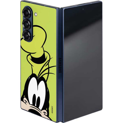 Disney Friends Goofy Up Close Galaxy Z Fold6 Skin