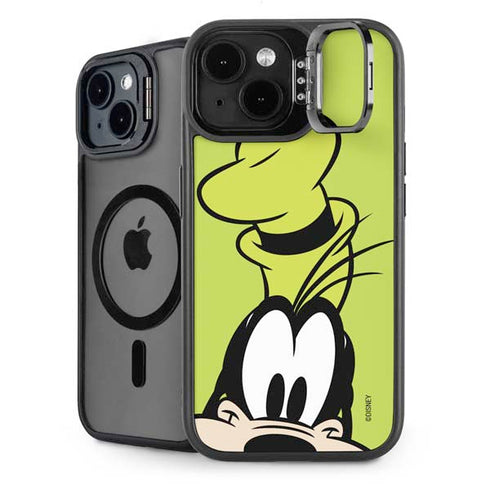 Disney Friends Goofy Up Close iPhone 15 Plus Kickstand Case