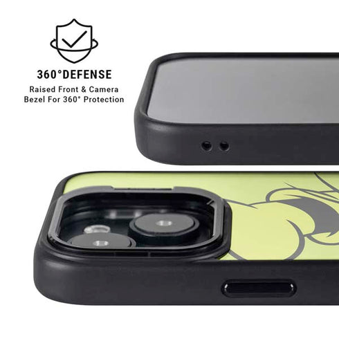 Disney Friends Goofy Up Close iPhone 15 Plus Kickstand Case