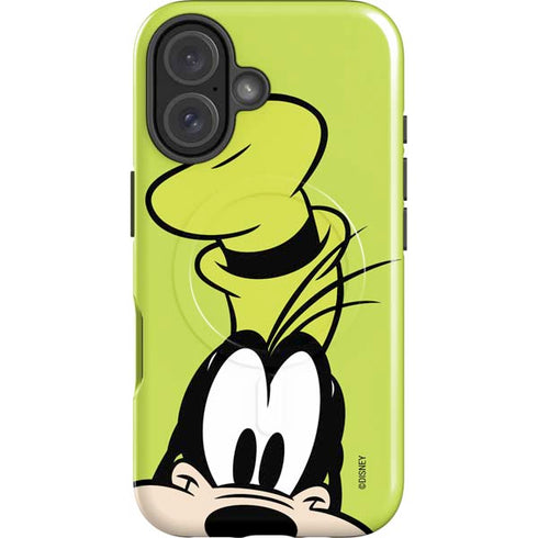 Disney Friends Goofy Up Close iPhone 16 Magsafe Impact Case