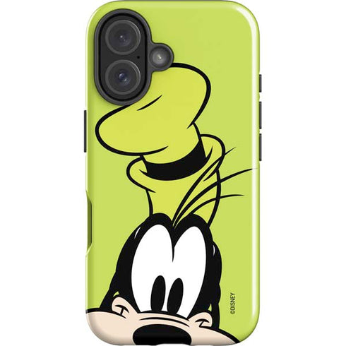 Disney Friends Goofy Up Close iPhone 16 Plus Impact Case