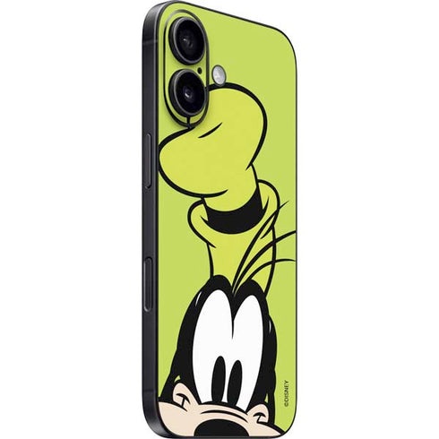 Disney Friends Goofy Up Close iPhone 16 Plus Skin