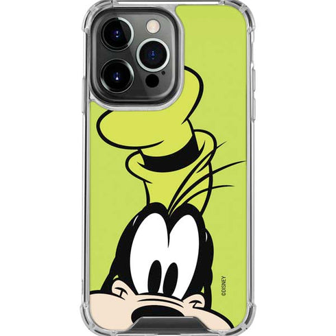 Disney Friends Goofy Up Close iPhone 16 Pro Max Clear Case