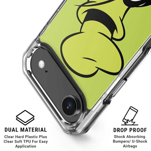 Disney Friends Goofy Up Close iPhone 17 Air Clear Case