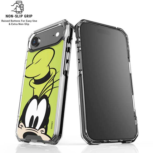 Disney Friends Goofy Up Close iPhone 17 Air Clear Case