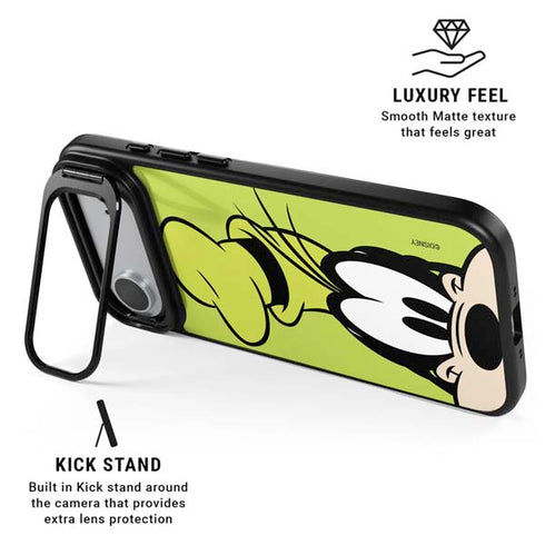 Disney Friends Goofy Up Close iPhone 17 Air Kickstand Case