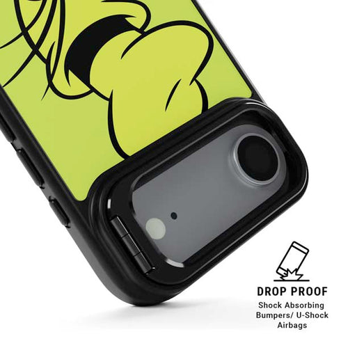 Disney Friends Goofy Up Close iPhone 17 Air Kickstand Case