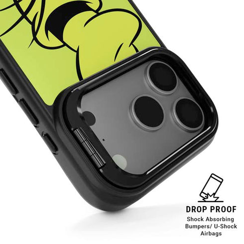 Disney Friends Goofy Up Close iPhone 17 Pro Max Kickstand Case