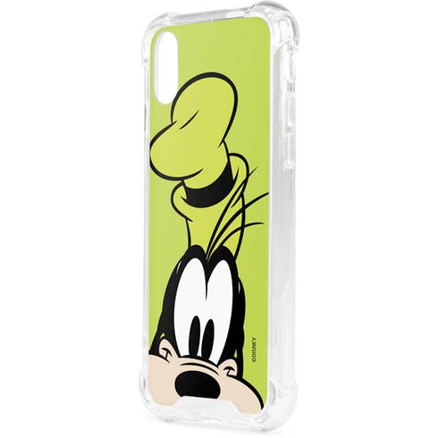 Disney Friends Goofy Up Close iPhone XS Clear Case