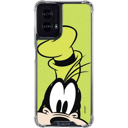 Disney Friends Goofy Up Close Moto G Power 5G (2024) Clear Case