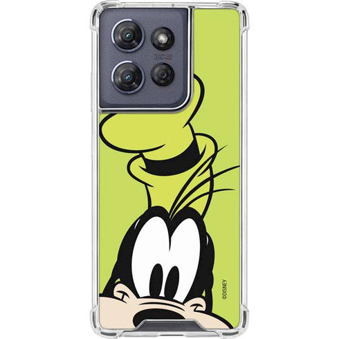 Disney Friends Goofy Up Close Moto G Power 5G (2025) Clear Case