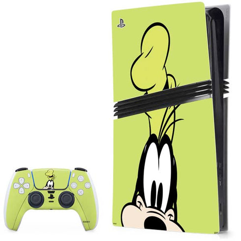 Disney Friends Goofy Up Close PlayStation PS5 Skins
